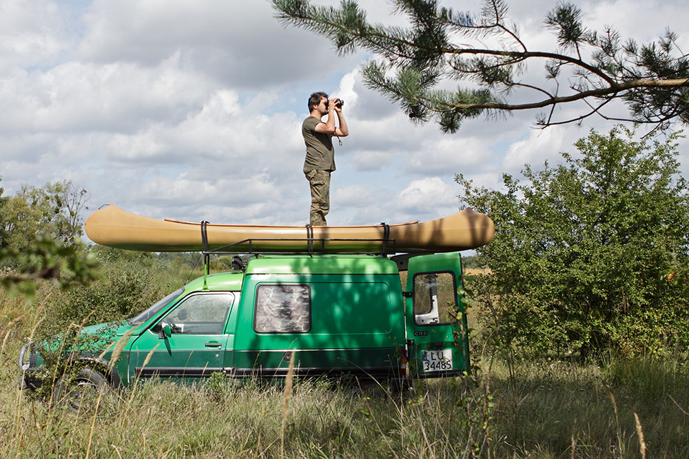 Poleski PN, wrzesień 2017. Zlotowisko żurawi